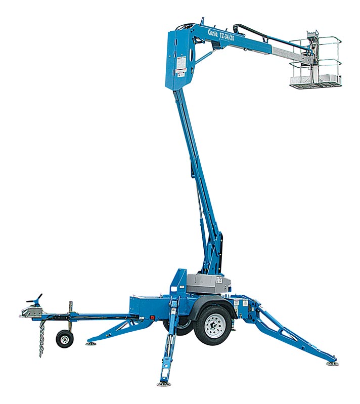 Towable boom lift rental Salida, Poncha Springs and Buena Vista Colorado